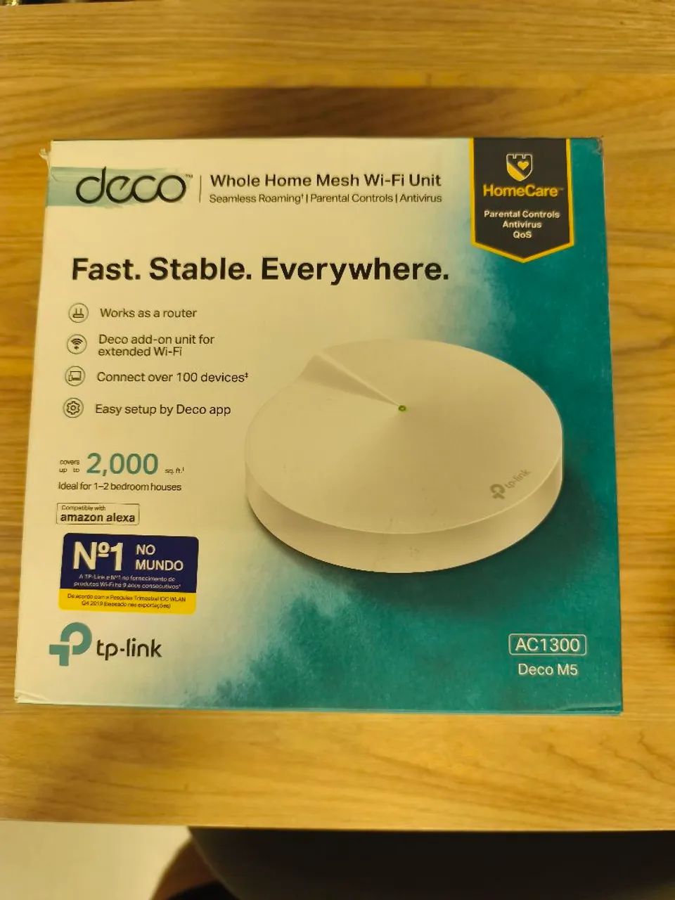 WI-FI DE REDE MESH TIP LINK DECO M5