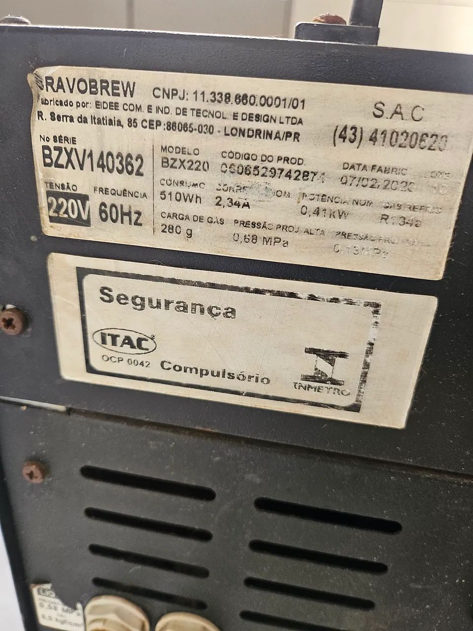 Choppeira eletrica BravoZero 70l/h - Foto 4