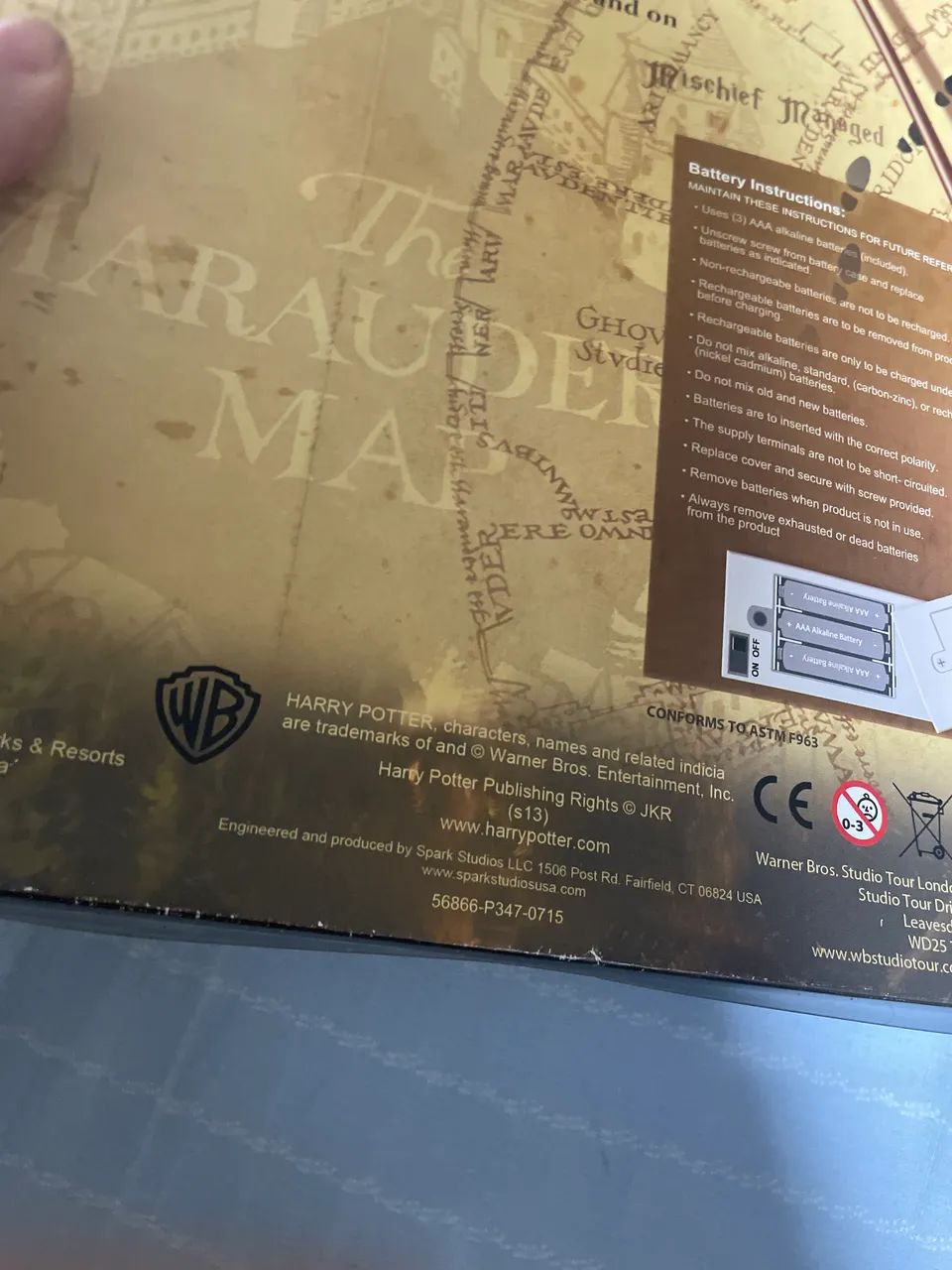 Mapa dos marotos - HarryPotter - Foto 3