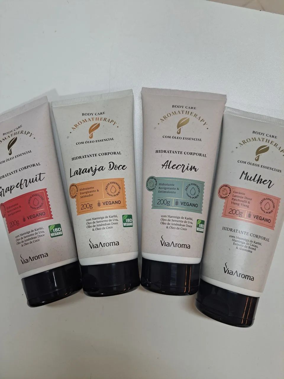 Hidratante  corporal com óleos  essenciais 