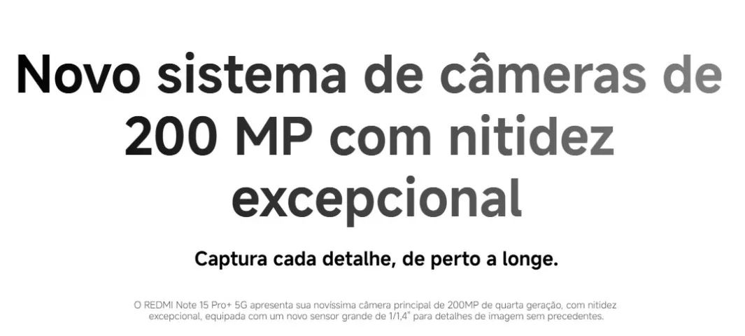 Redmi Note 15 Pro Plus 5G 12GB 512GB Com Câmera 200MP - Foto 3
