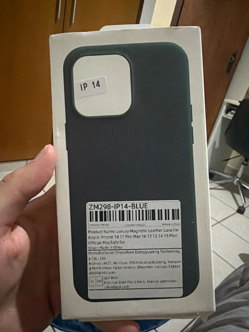 Capinha de couro iPhone 14 - Foto 2