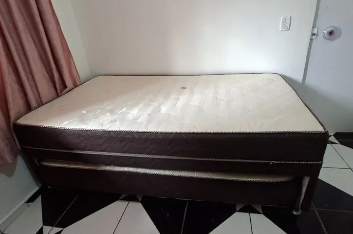 Cama box viúva com cama auxiliar,  molas ensacadas,  1,10cm x 1,88cm<br> - Foto 2