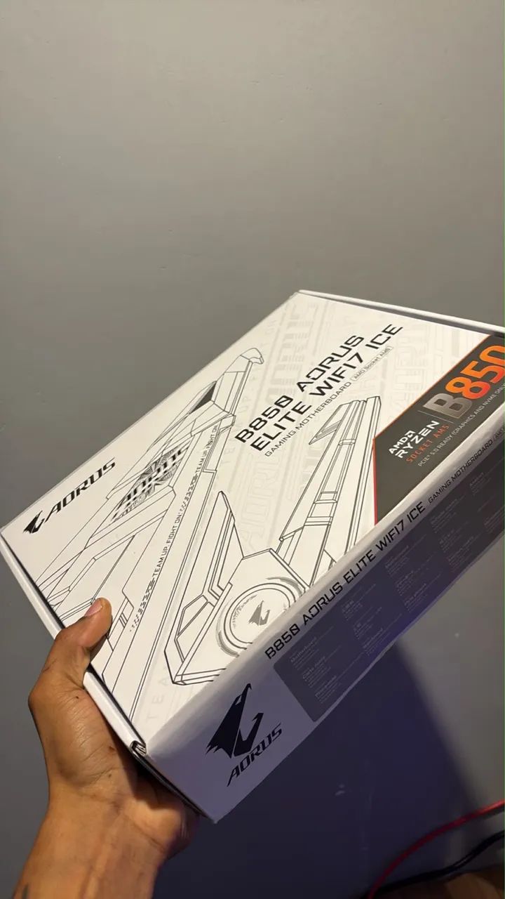 B850 aorus elite Wi-Fi 7 ice 