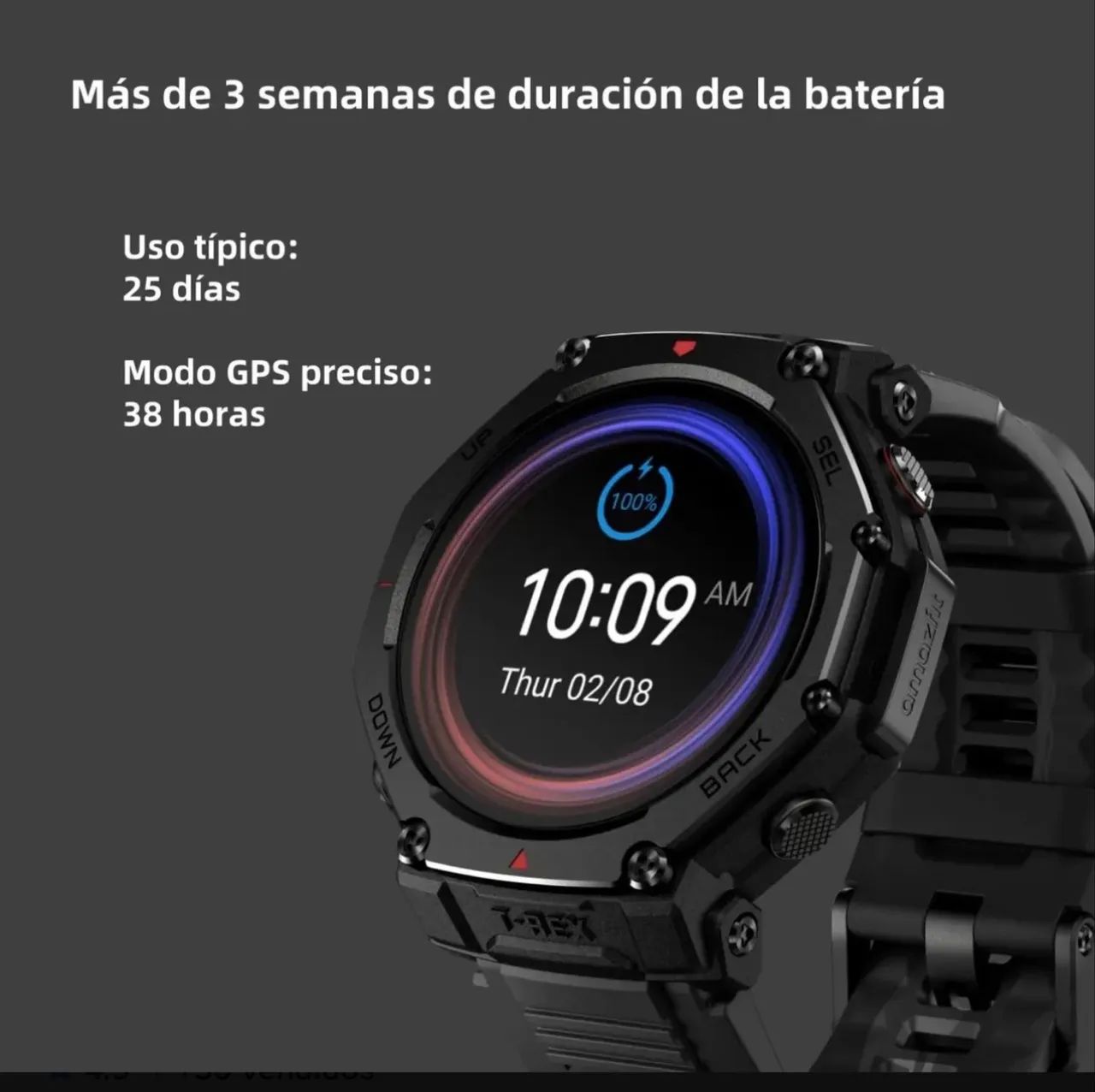Amazfit T-Rex 3 PRO IMPECÁVEL