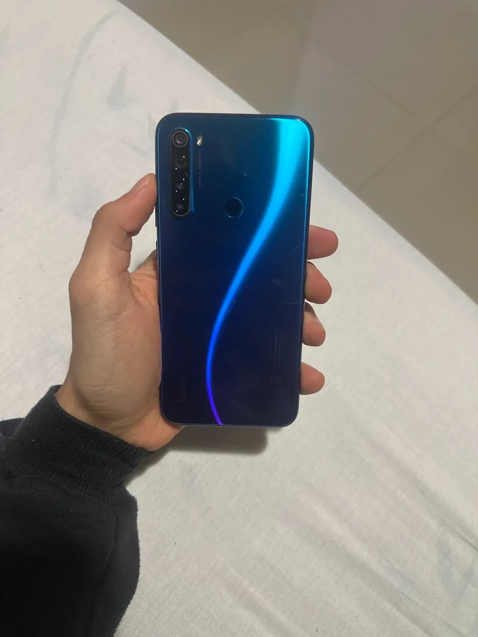 Xiaomi redmi note 8 128gb na cor azul e roxo 