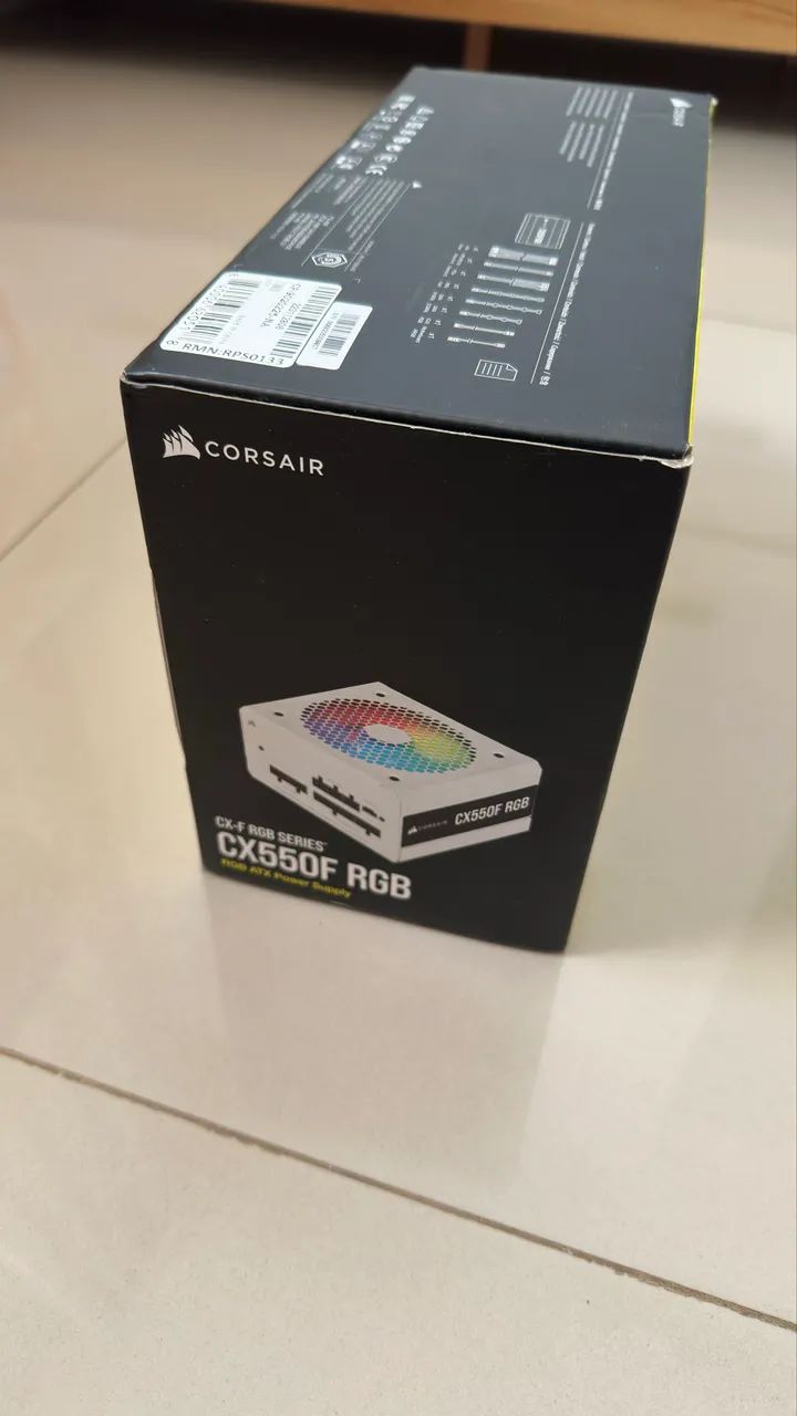 Fonte CX550F RGB Branca - Foto 4