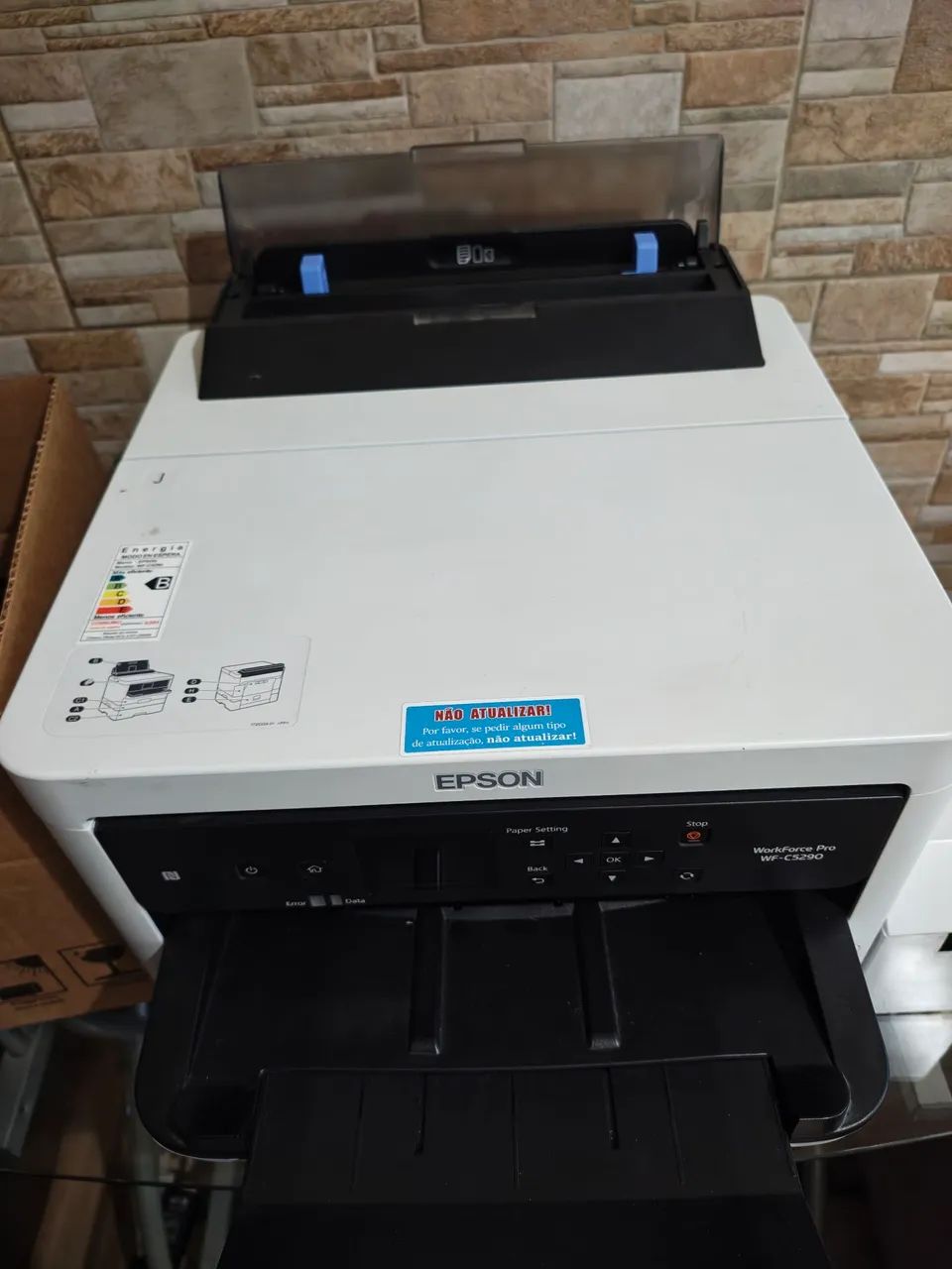 Epson workforce pro wf c5290/ muito bem conservada, sou segundo dono, com bulk ink. - Foto 3
