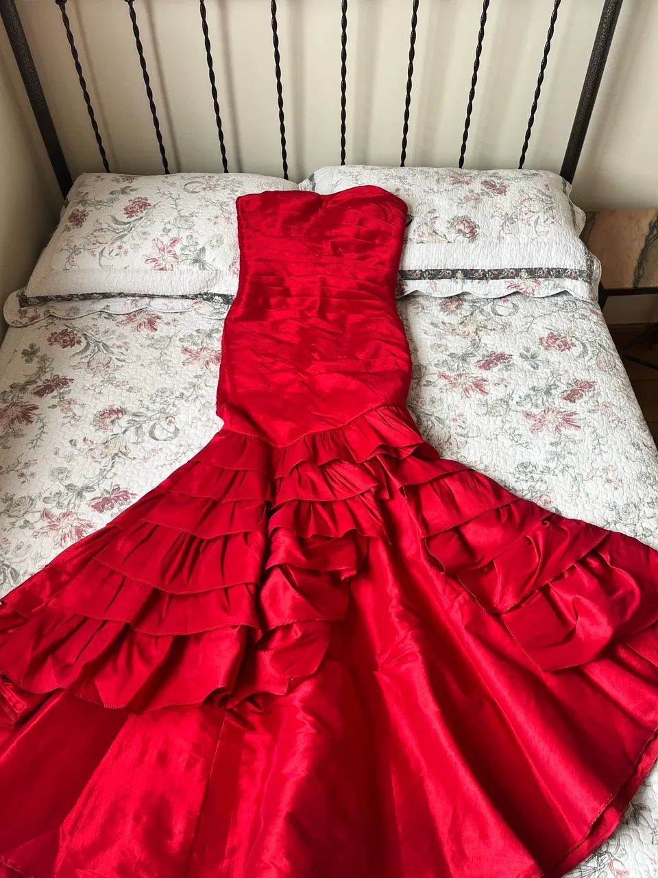 Vestido vermelho de festa - Foto 2