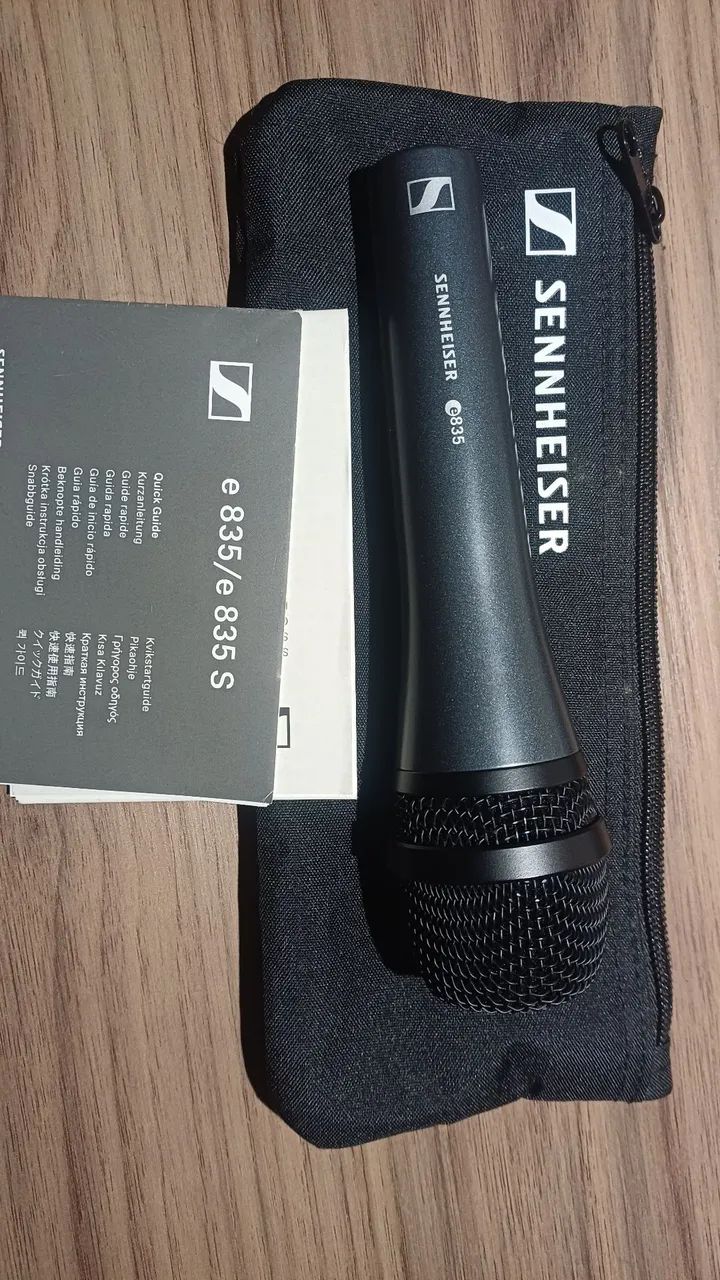 Microfone Sennheiser E 835 novíssimo! - Foto 2