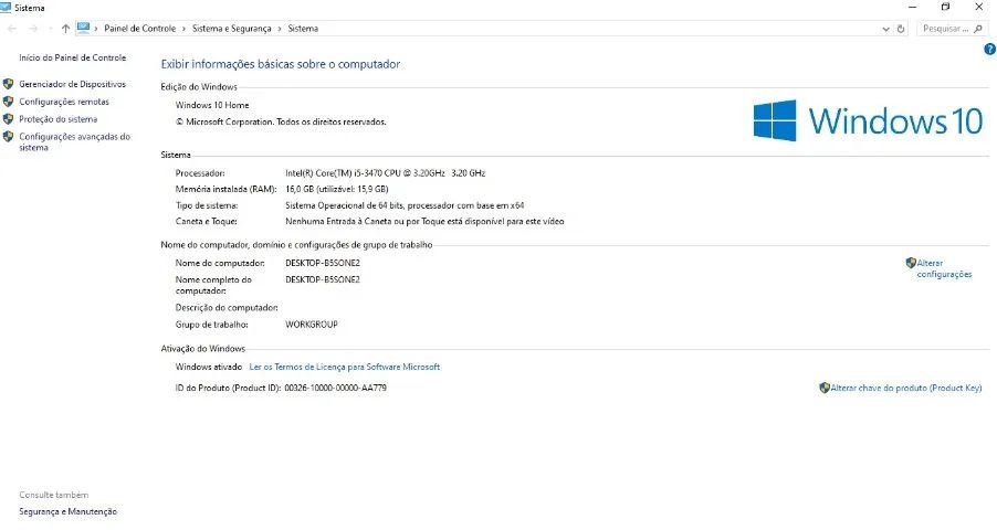 Pc desktop core i5 16 gb ram