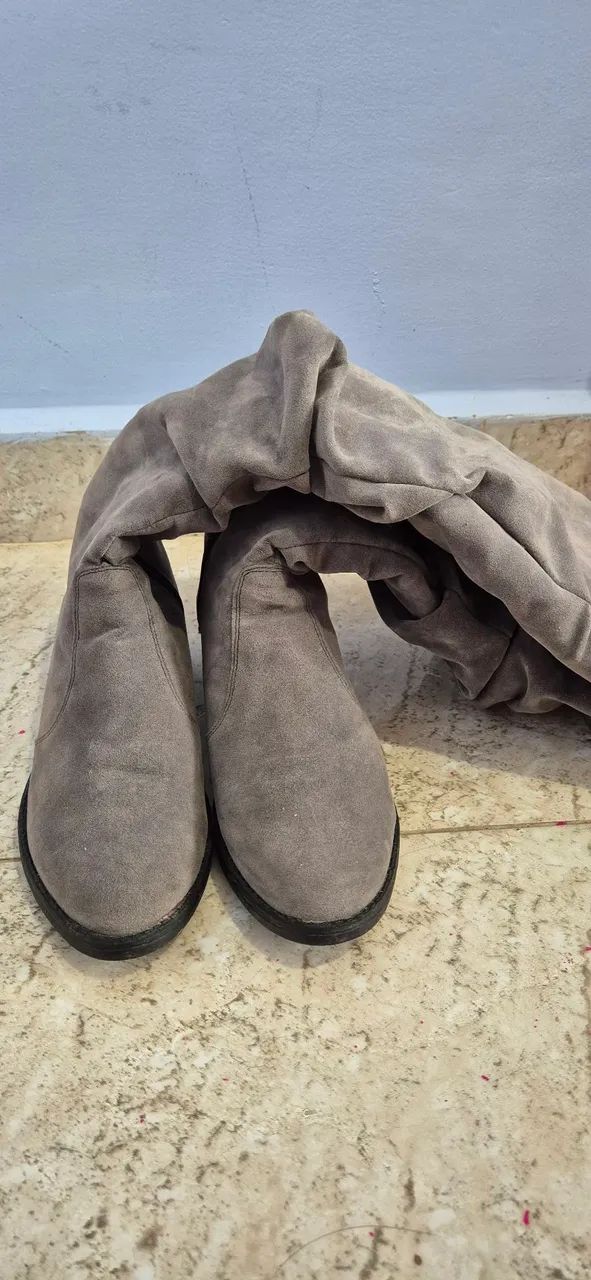 Bota cinza 39 - Foto 2