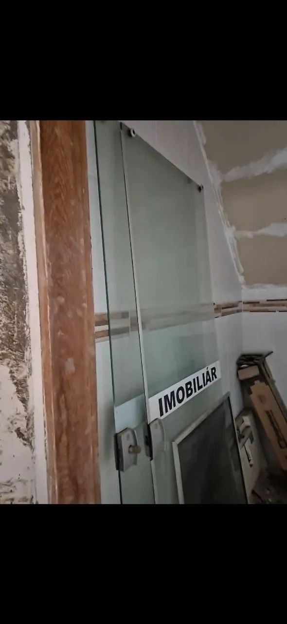 portas de vidro