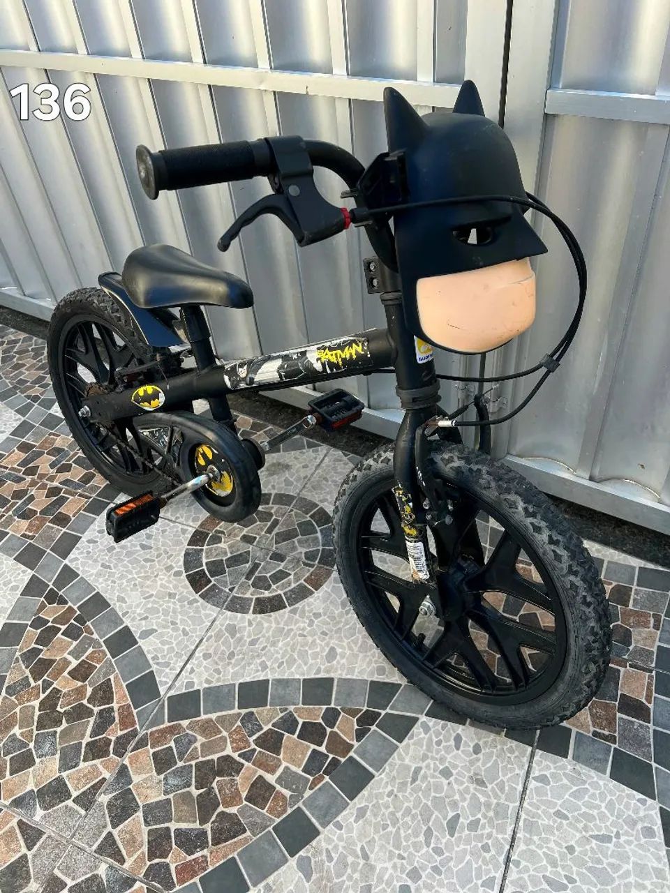 Bicicleta batman bandeirantes 
