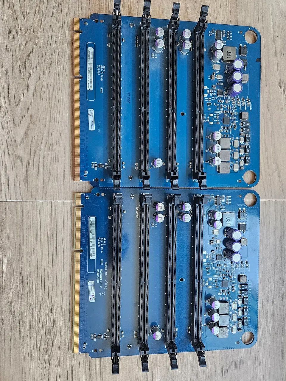 Risers memoria Mac Pro 3,1 2008