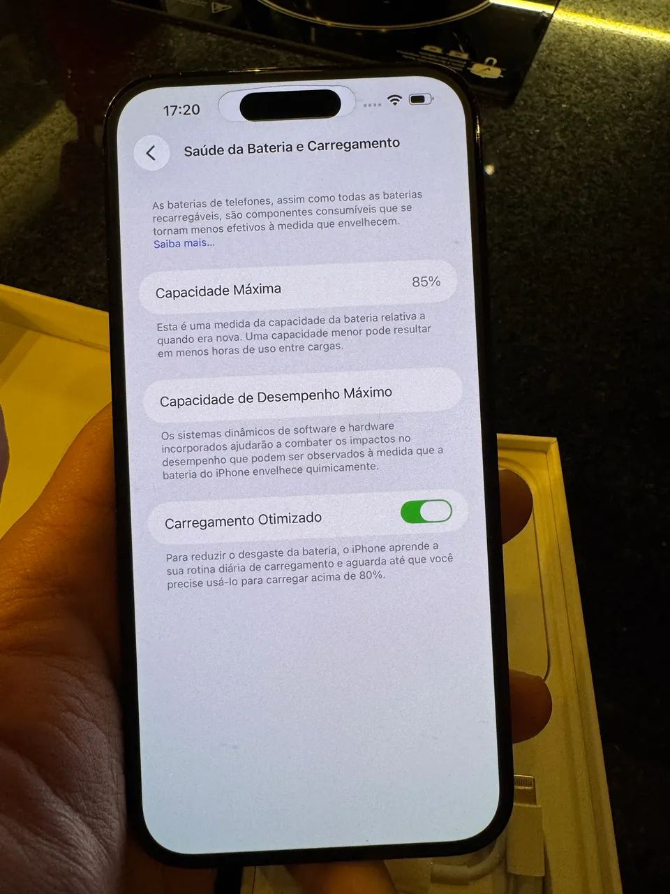 Iphone 14 pro max 128gb space black - Foto 3