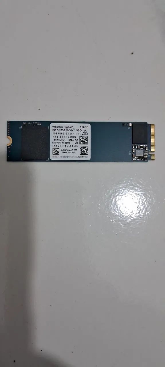 HD SSD NVMe M.2 512GB para Computador e Notebook R$450 Entrego