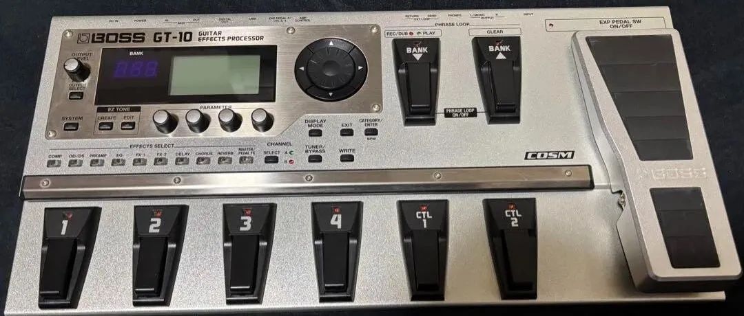 Pedaleira Boss GT10