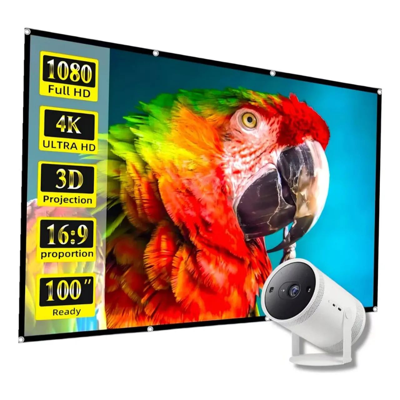 PROJETOR HY320 12.1 NOVO COM ENVIO IMEDIATO NA COMPRA DO PROJETOR GANHE UM TELÃO GRÁTIS 
