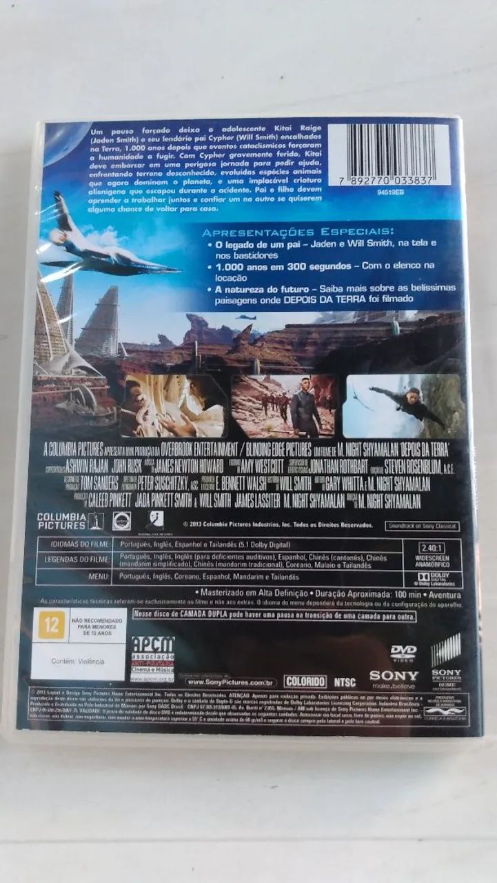 DVD original depois da terra bom estado.  - Foto 3