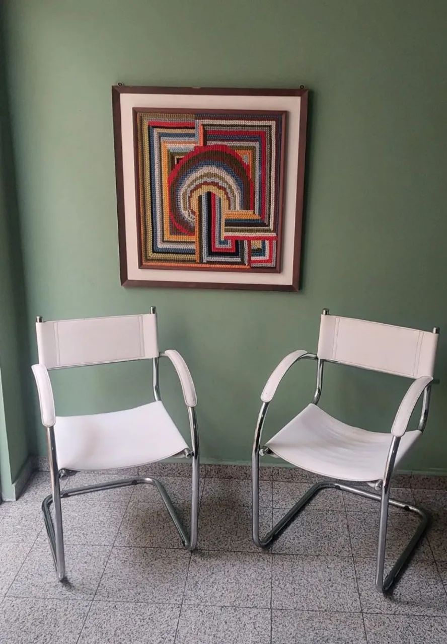 Par Antigas Cadeiras Bauhaus - Foto 5