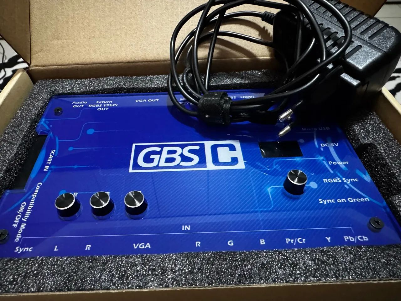 GBS Control Retro Scaler