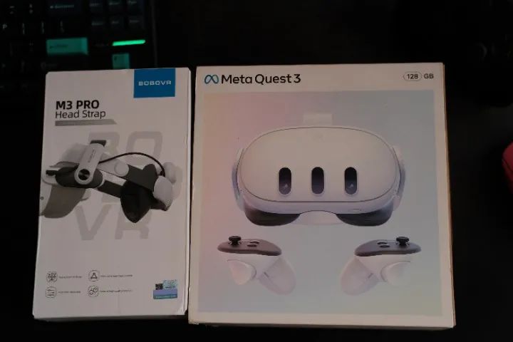 Meta Quest 3 128gb + BoboVR M3 PRO - Consoles de Vídeo Game