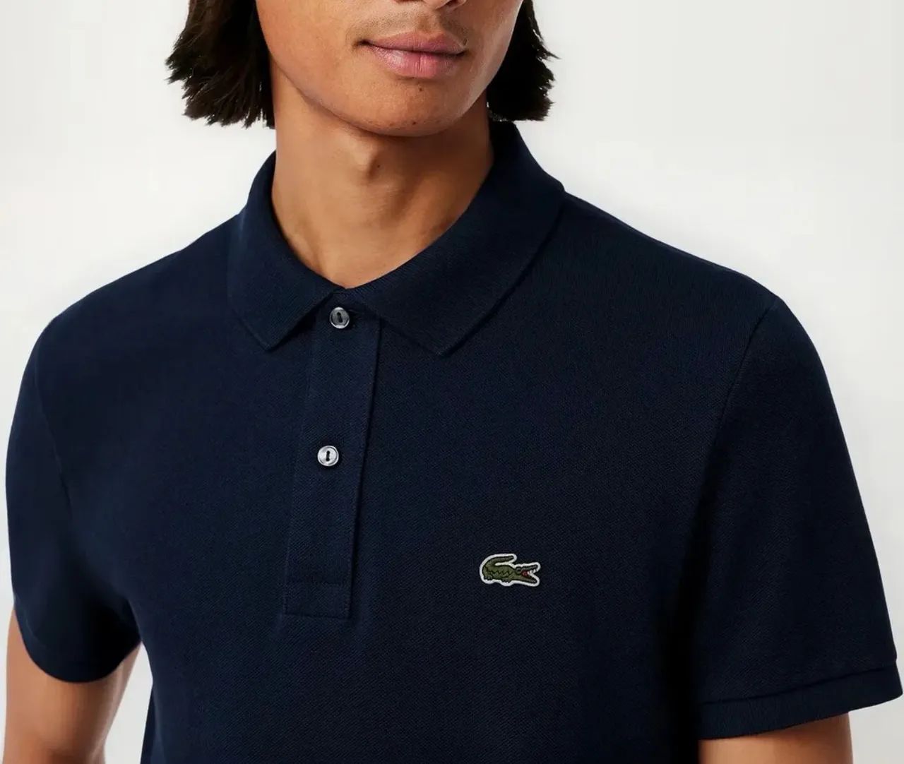 Polo Lacoste Azul - Foto 2
