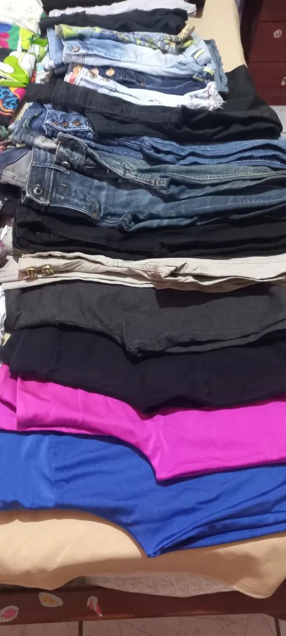 Roupas - lote para brechó - Foto 4