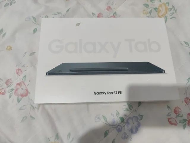 Samsung Galaxy Tab S7 FE 128GB + 4G/LTE - Impecável na Caixa + Teclado e S-Pen