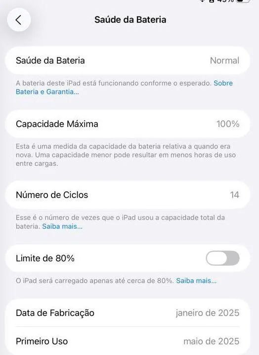 iPad 11 128gb azul - Foto 4