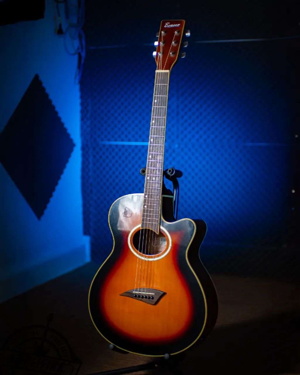 Violão Benson Omega BVE-A25ET-3TS