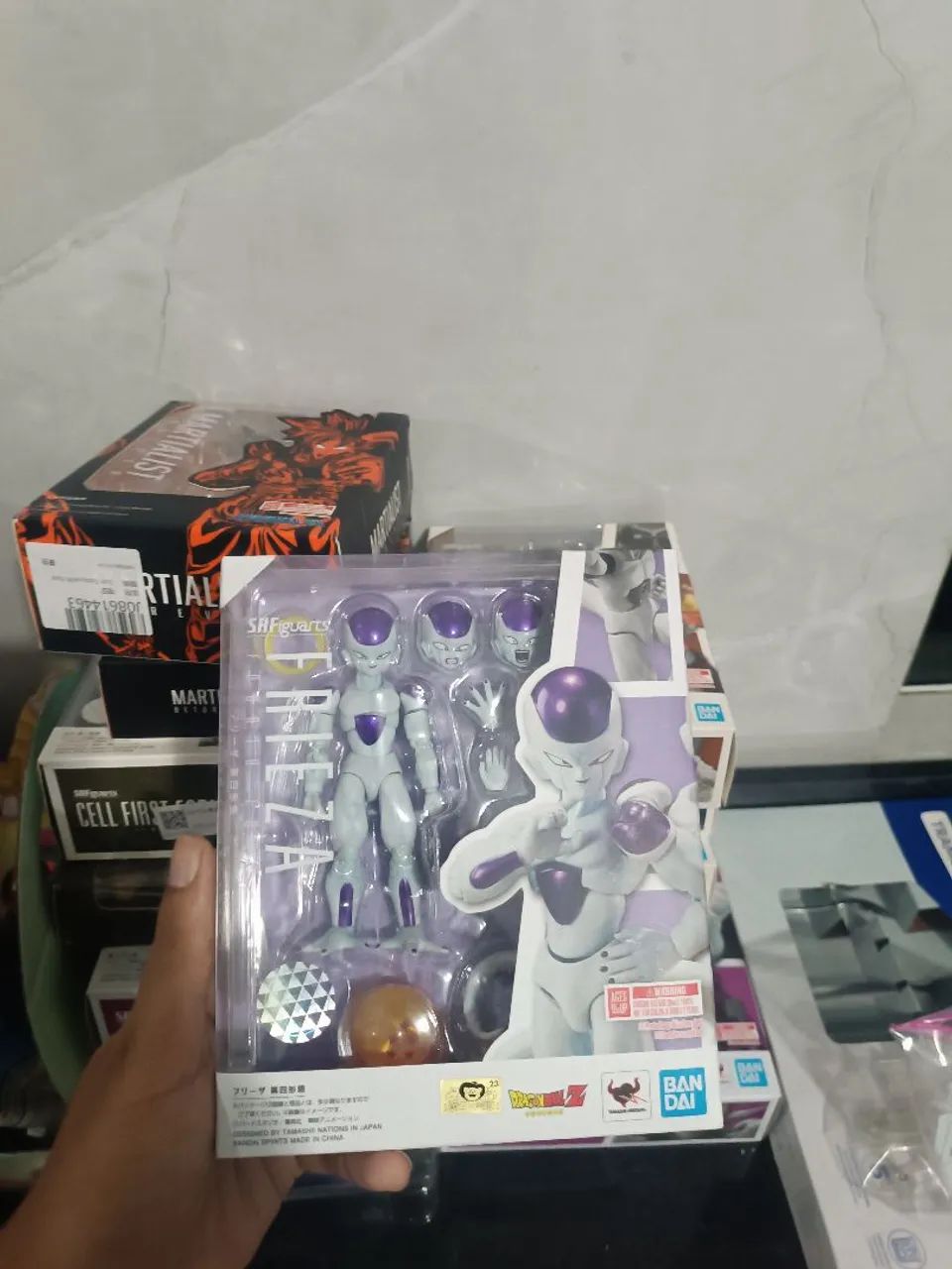 Freeza 4 forma - sh figuarts + extras 