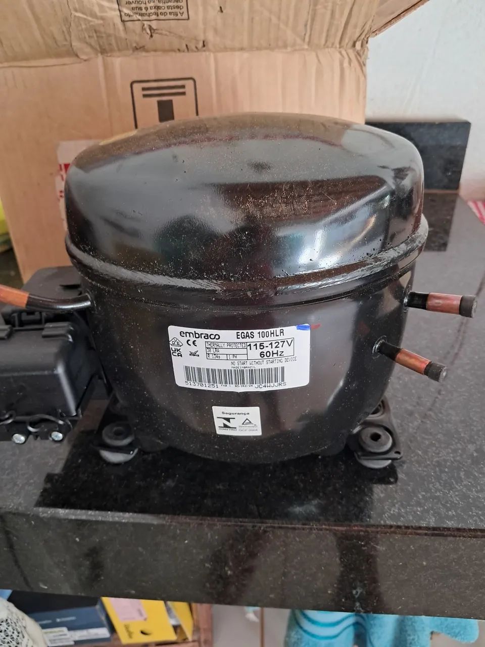 Motor de geladeira  Electrolux side by side - Foto 3
