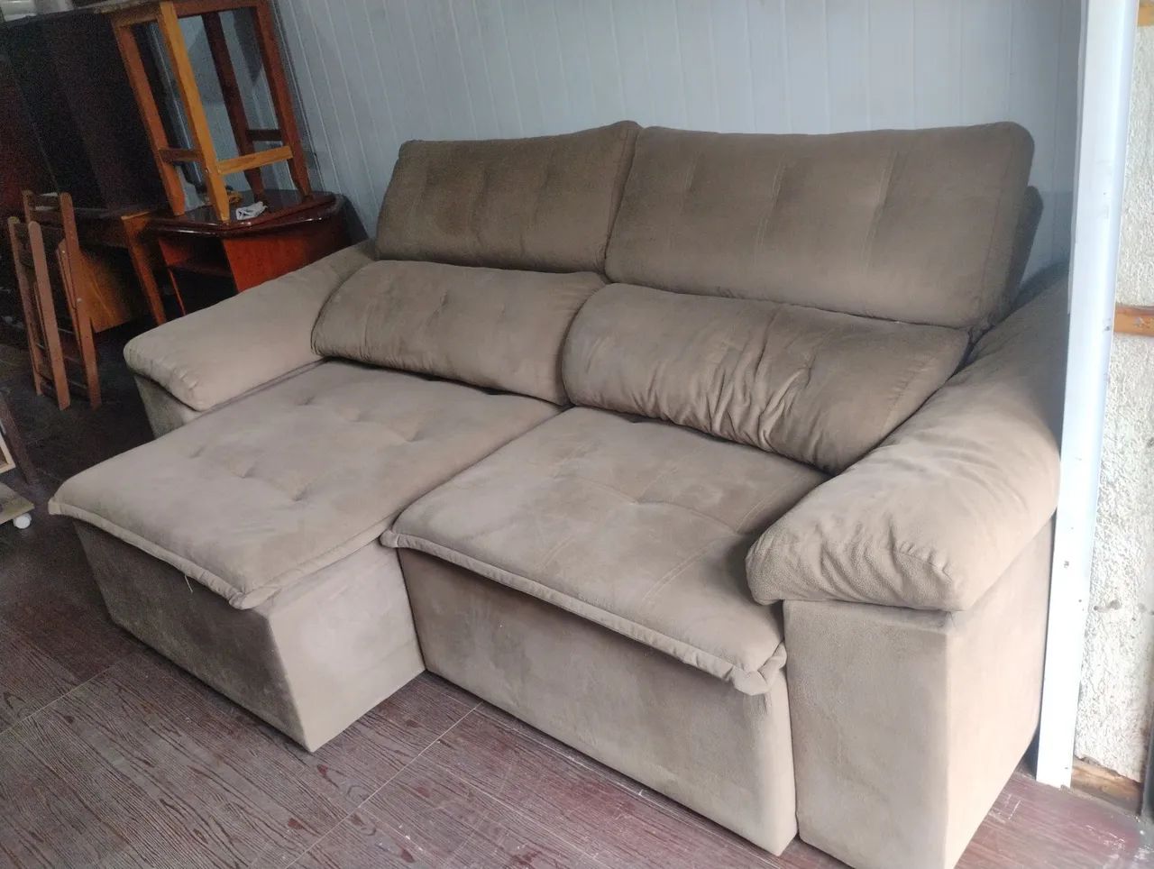 Sofá retrátil e reclinável / chaise  - Foto 2