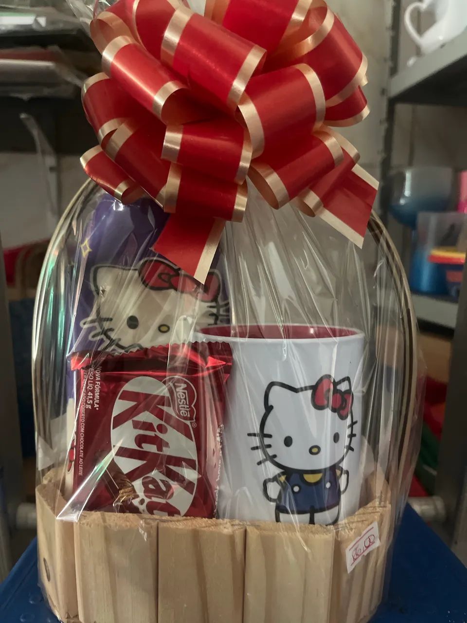 Cesta presente hello kitty 