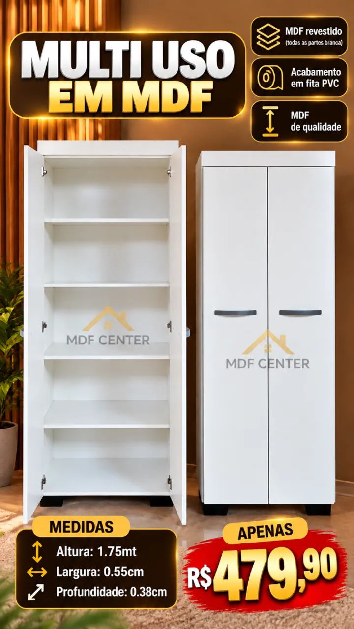 MÓVEIS EM MDF COM PREÇOS DE FÁBRICA  - Foto 5