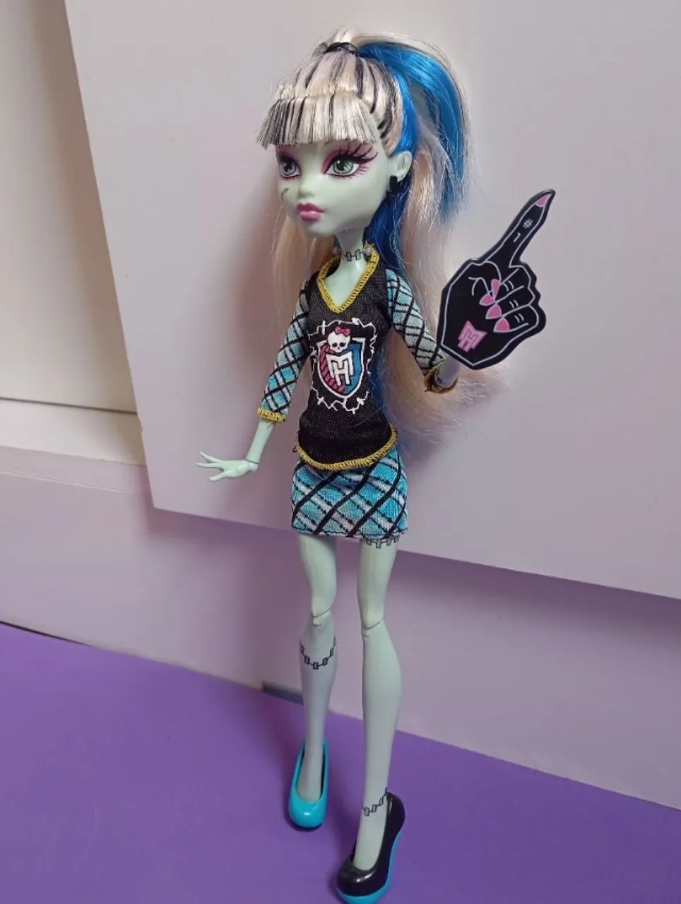 Boneca Frankie Stein Lider de Torcida Monster High  - Foto 4