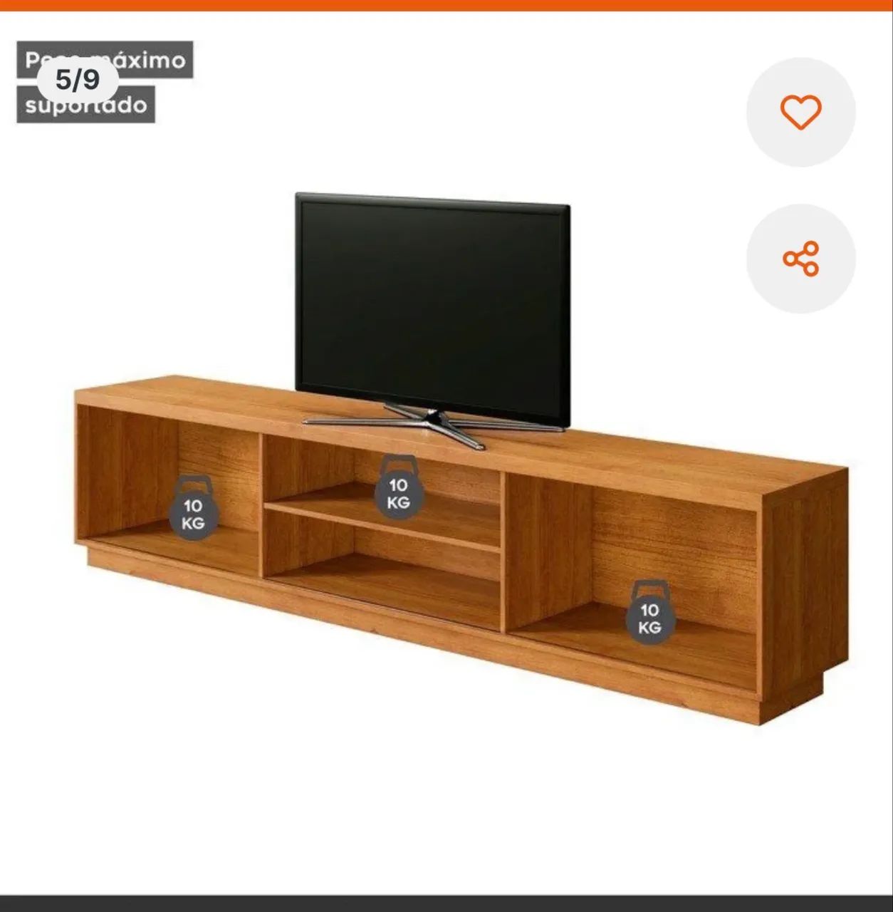 Rack moderno em excelente estado - Foto 4