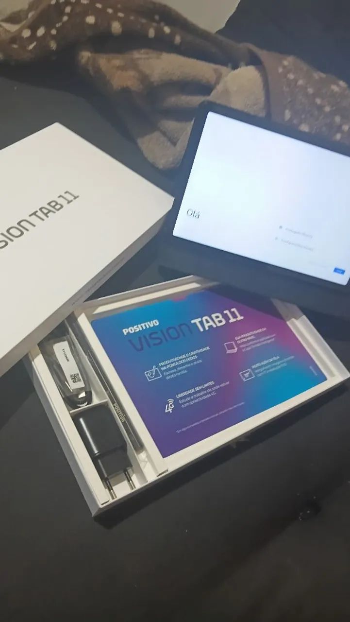 Tablet Vision 11 com Caneta e Chip Celular - Foto 2