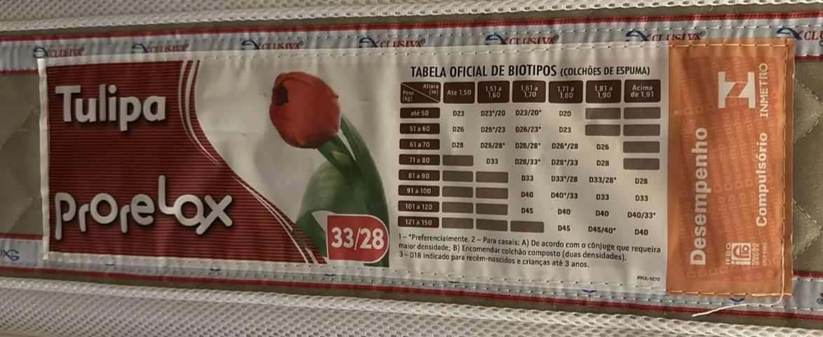 Colchão de casal Tulipa Proelax - Foto 2