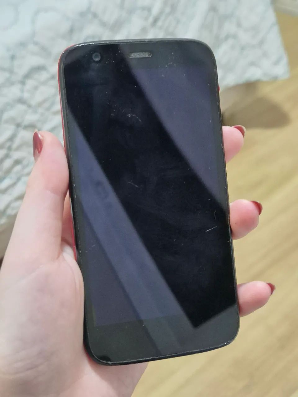 Moto G1 (1ª Geração) Vermelho  - Foto 2