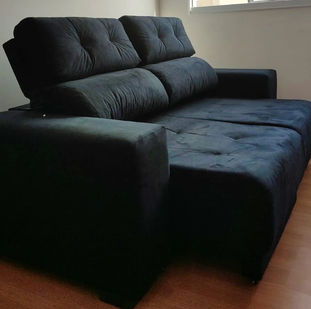 Oferta Sofá Retrátil Reclinável 2 Metros  - Foto 4