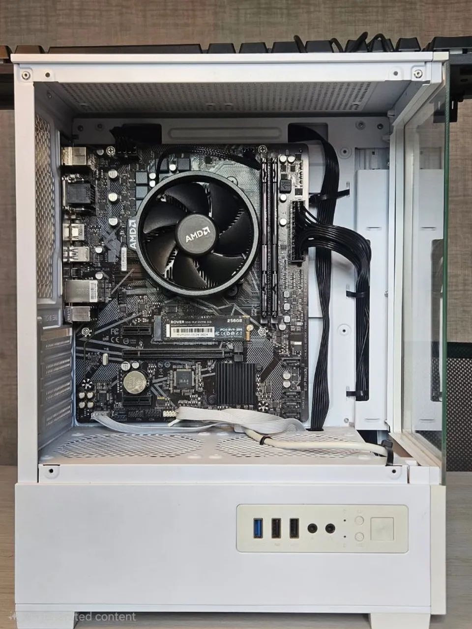 Computador Ryzen 5 4600G | 8GB RAM | SSD 256GB | 500W | NÃO ACEITO