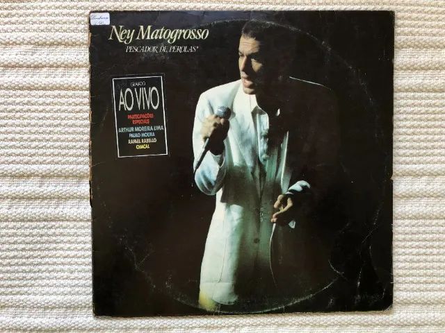 Ney Matogrosso: O Pescador De Pérolas (1987) Disco Lp Vinil