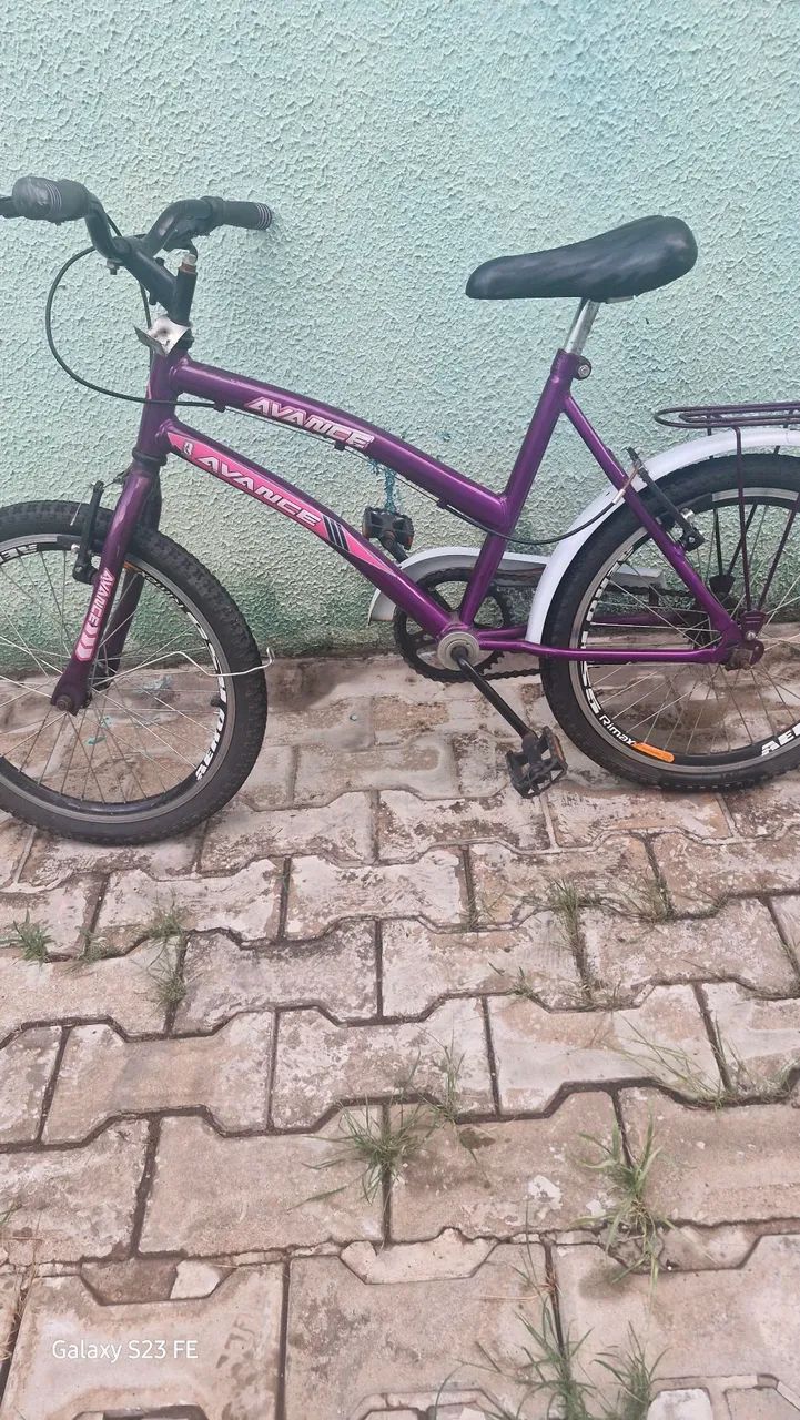 Bicicleta aro 20 ótimo estado roda aero - Foto 5