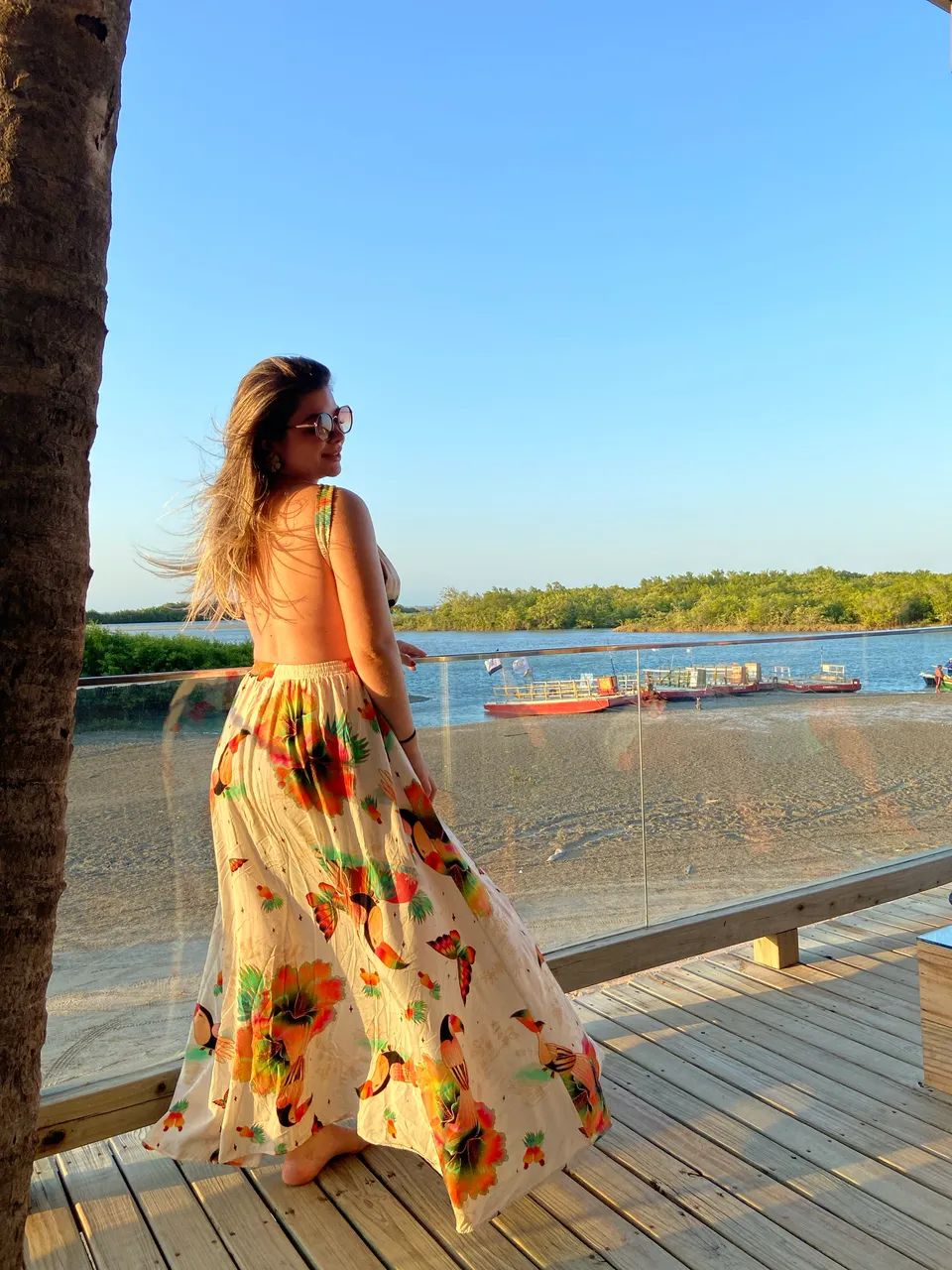 Vestido fluido - costas nua - Foto 3