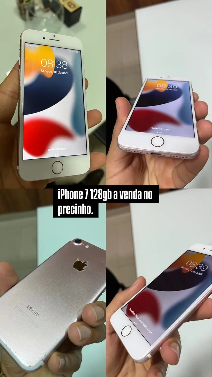 iPhone 7 128gb - Celulares e Smartphones - Centro, Junqueiro