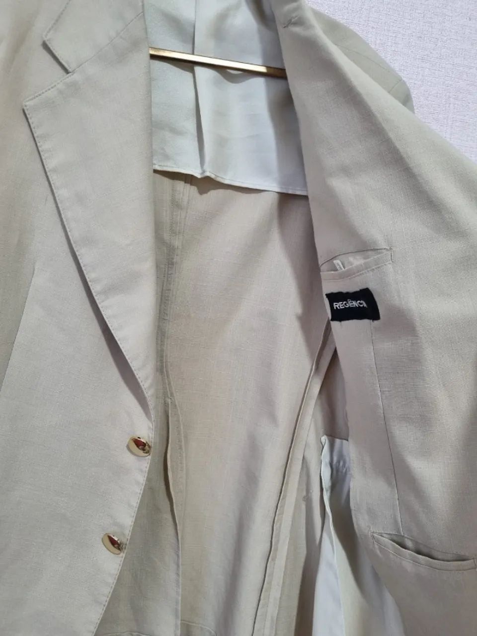 BLAZER BEGA COM BROCHE DOURADO - Foto 4