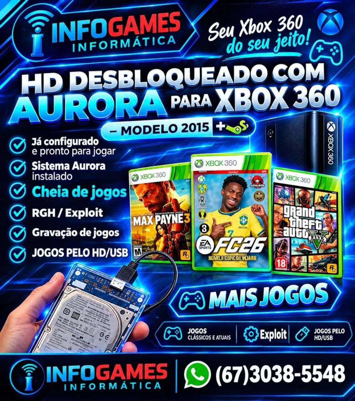 Hds para xbox 360 - Foto 3